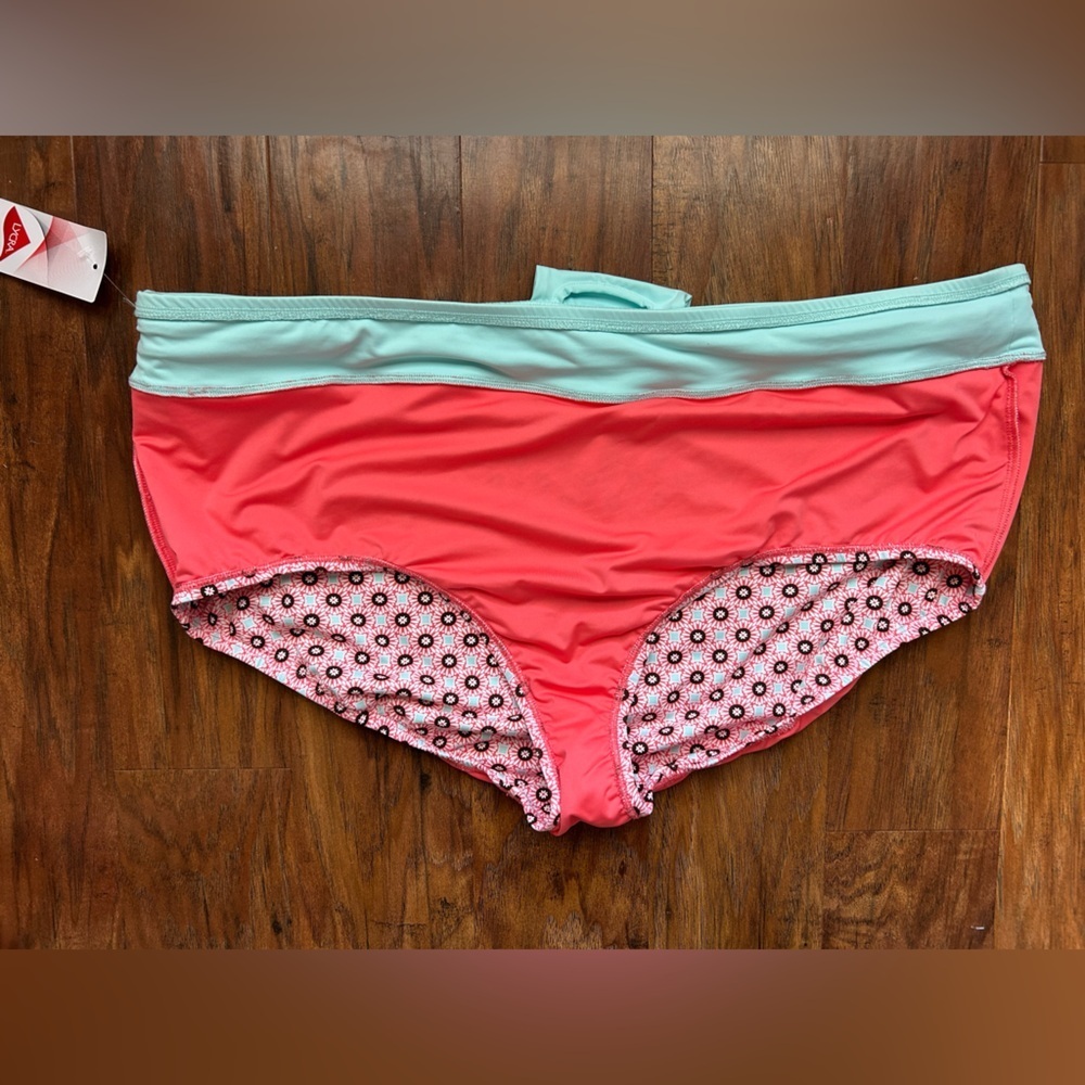 NWT Land’s End Bikini Bottom Polka Dots Multicolored - Picture 2 of 9